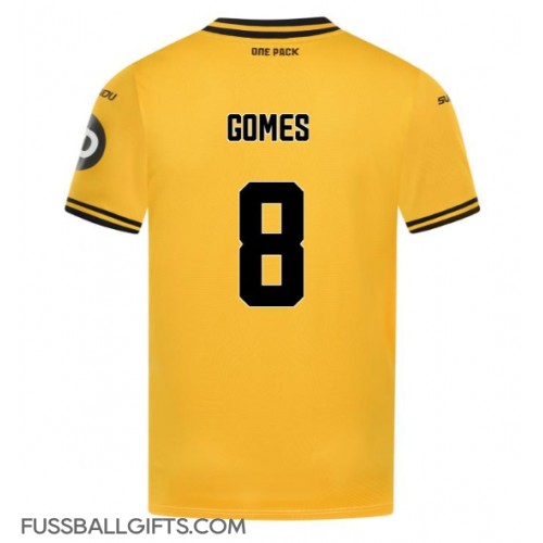 Wolves Joao Gomes #8 Fußballbekleidung Heimtrikot 2024-25 Kurzarm